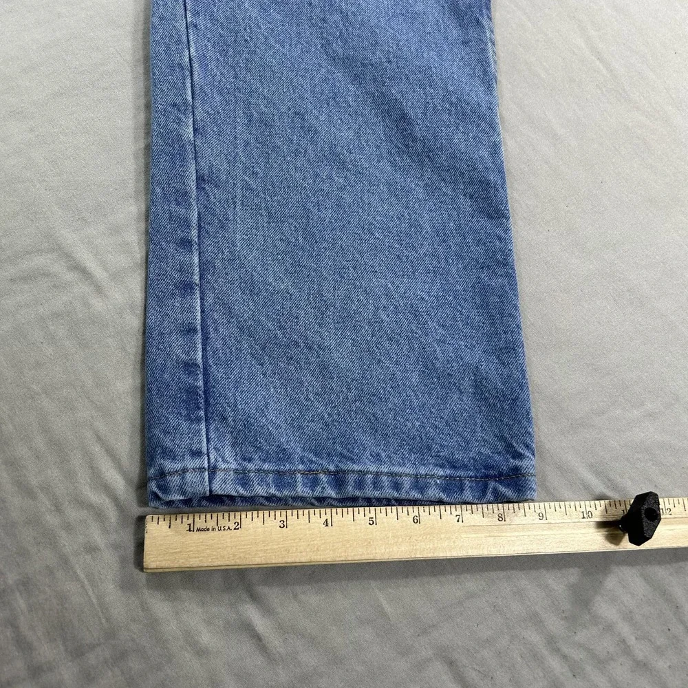 NEW Wrangler‎ Rustler Jeans Mens 40x32 Blue Denim Wrangler Regular Straight ^ - Picture 10 of 13